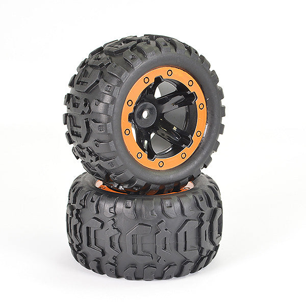 FTX Tracer Monster Truck Wheel/Tyres Complete (2)