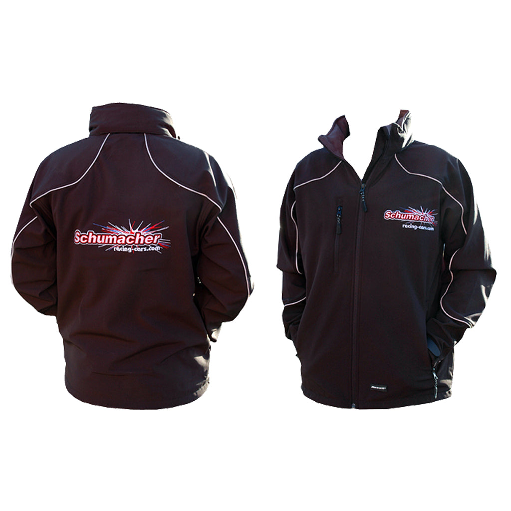 JACKET - 3 LAYER SOFTSHELL; BLACK - XXL 48INCH