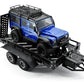 Fastrax Dual-Axle Trailer W/Ramps & LEDS