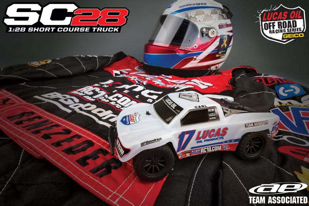 Associated AE Qualifier Series SC28 1/28 SC Truck Lucas Oil Edition