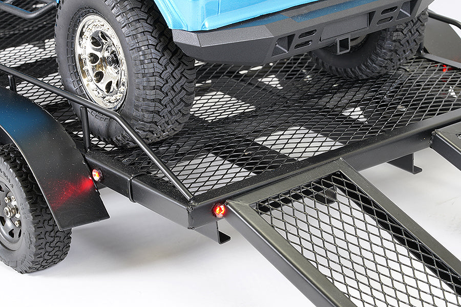 Scale Dual Axle Trailer W/Ramps/Lights