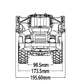 Huina K960 Hydra Kabolite 6x6 Alloy Articulated Truck