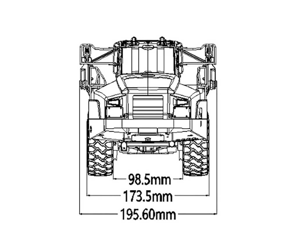 Huina K960 Hydra Kabolite 6x6 Alloy Articulated Truck