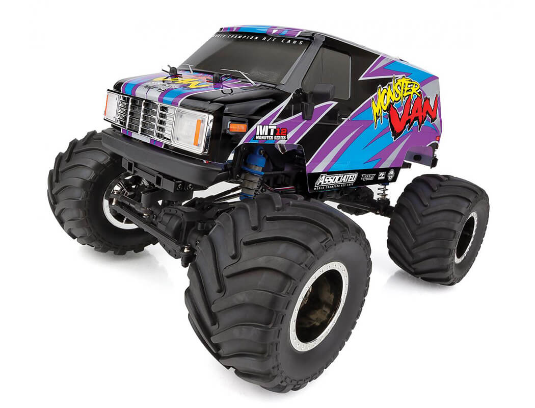 Team Associated MT12 Monster Van RTR Combo