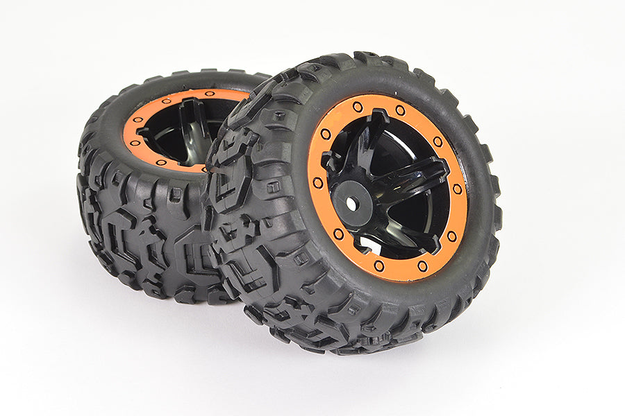 FTX Tracer Monster Truck Wheel/Tyres Complete (2)