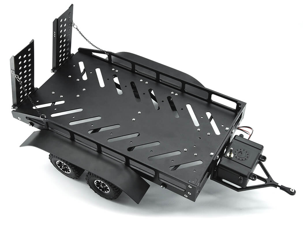 Fastrax Dual-Axle Trailer W/Ramps & LEDS