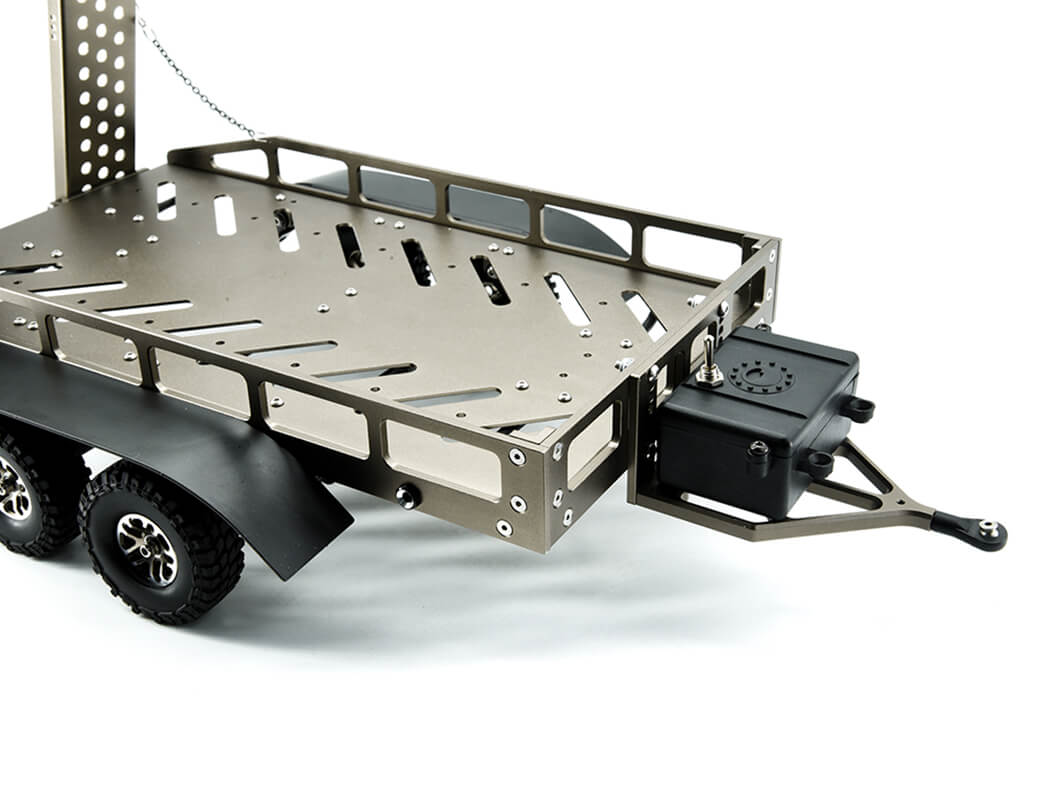 Fastrax Dual-Axle Trailer W/Ramps & LEDS