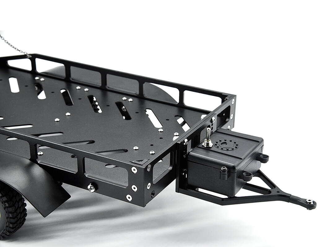 Fastrax Dual-Axle Trailer W/Ramps & LEDS