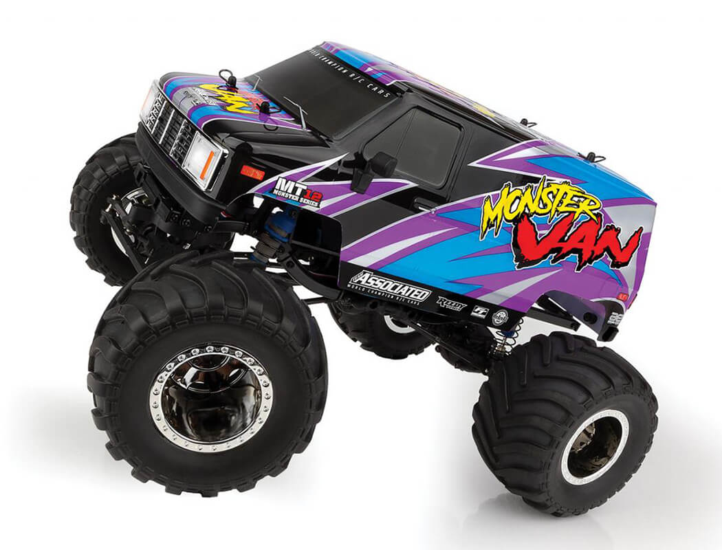 Team Associated MT12 Monster Van RTR Combo