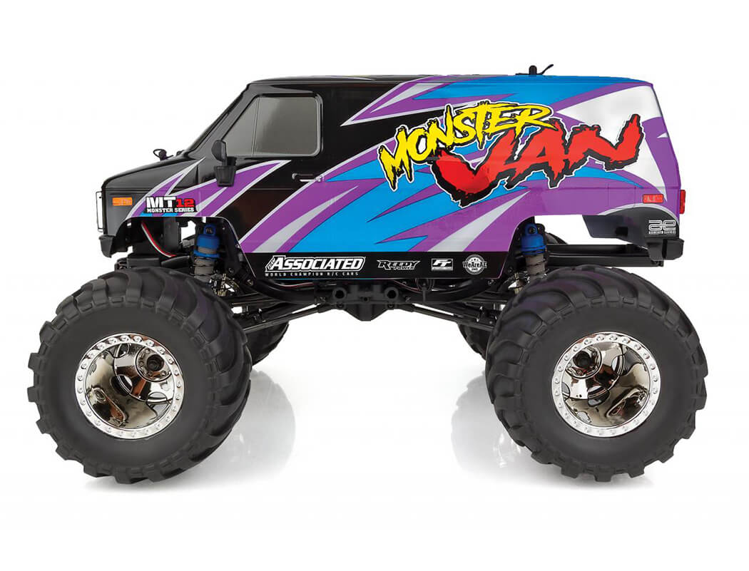 Team Associated MT12 Monster Van RTR Combo