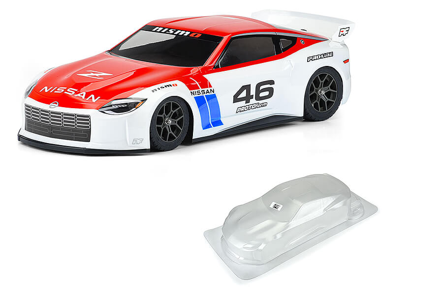 1/7 Nissan Z Clear Body Vendetta/Infraction