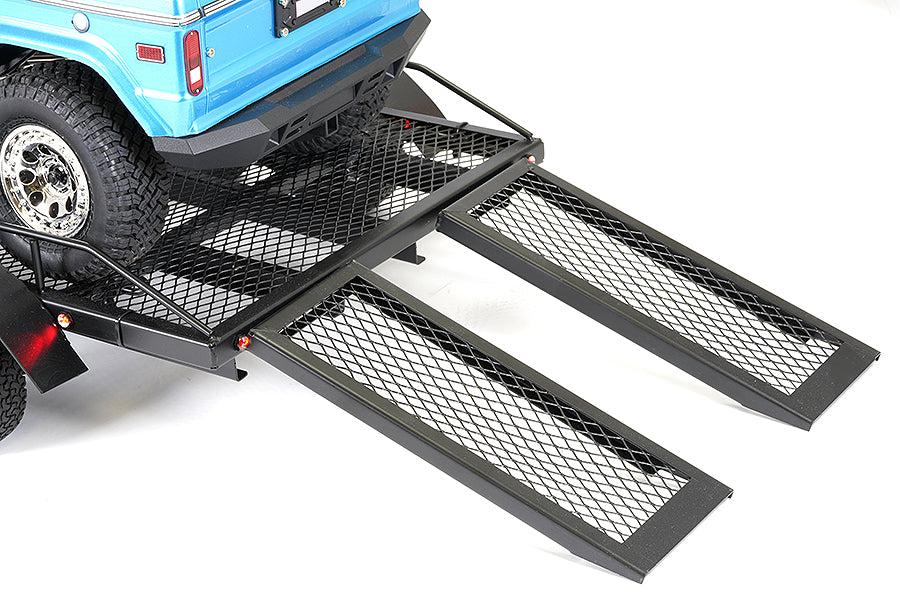 Scale Dual Axle Trailer W/Ramps/Lights