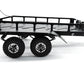 Fastrax Dual-Axle Trailer W/Ramps & LEDS