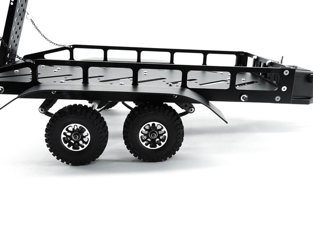 Fastrax Dual-Axle Trailer W/Ramps & LEDS