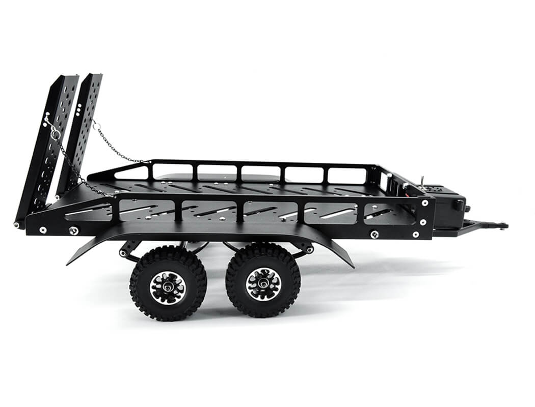 Fastrax Dual-Axle Trailer W/Ramps & LEDS