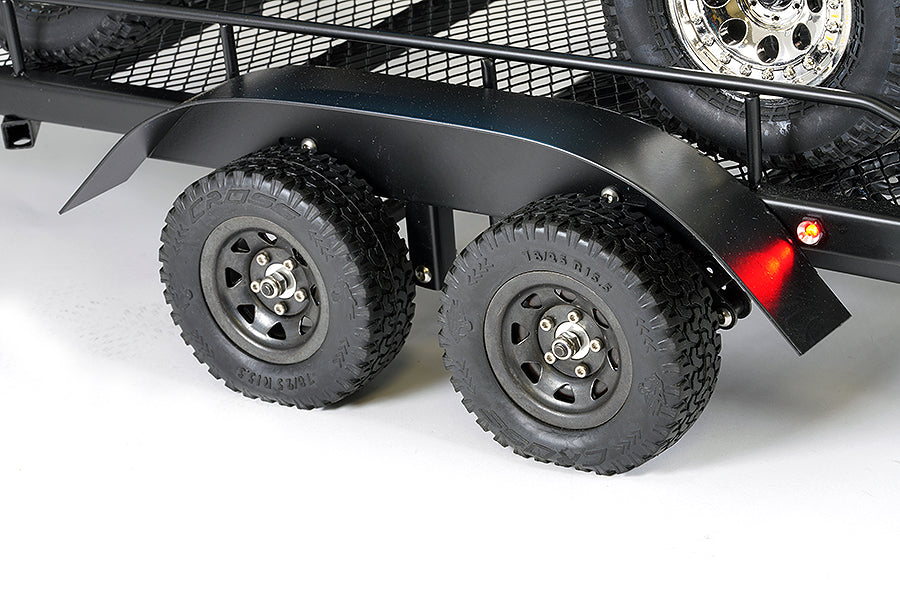 Scale Dual Axle Trailer W/Ramps/Lights