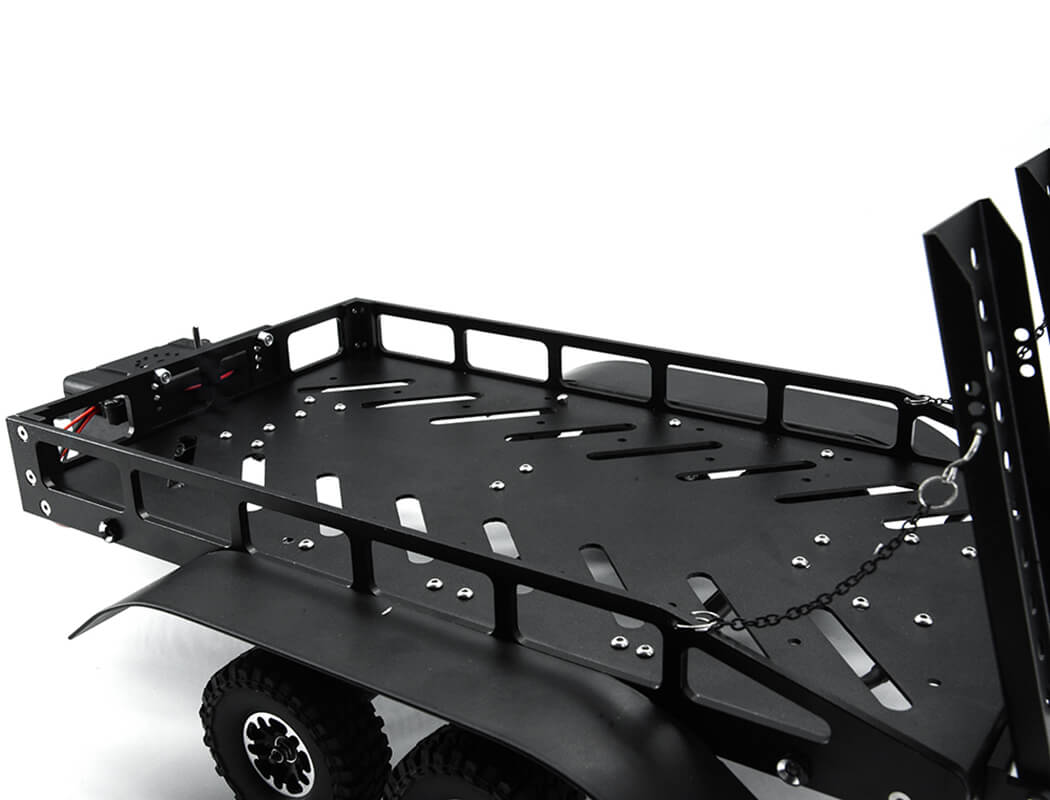 Fastrax Dual-Axle Trailer W/Ramps & LEDS