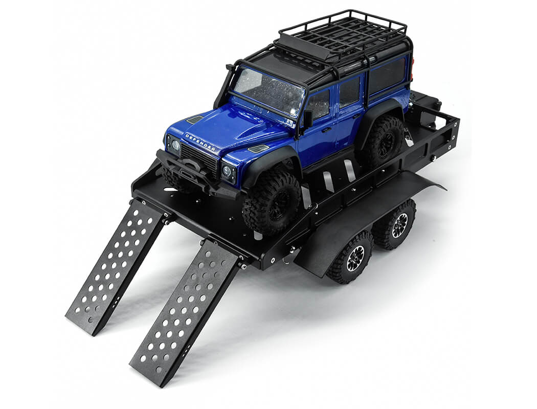 Fastrax Dual-Axle Trailer W/Ramps & LEDS