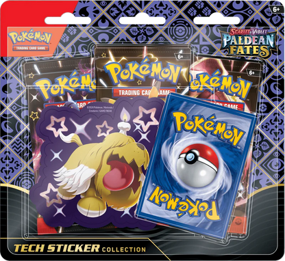 Pokemon Scarlet & Violet 4.5 Paldean Fates Tech Sticker Collection