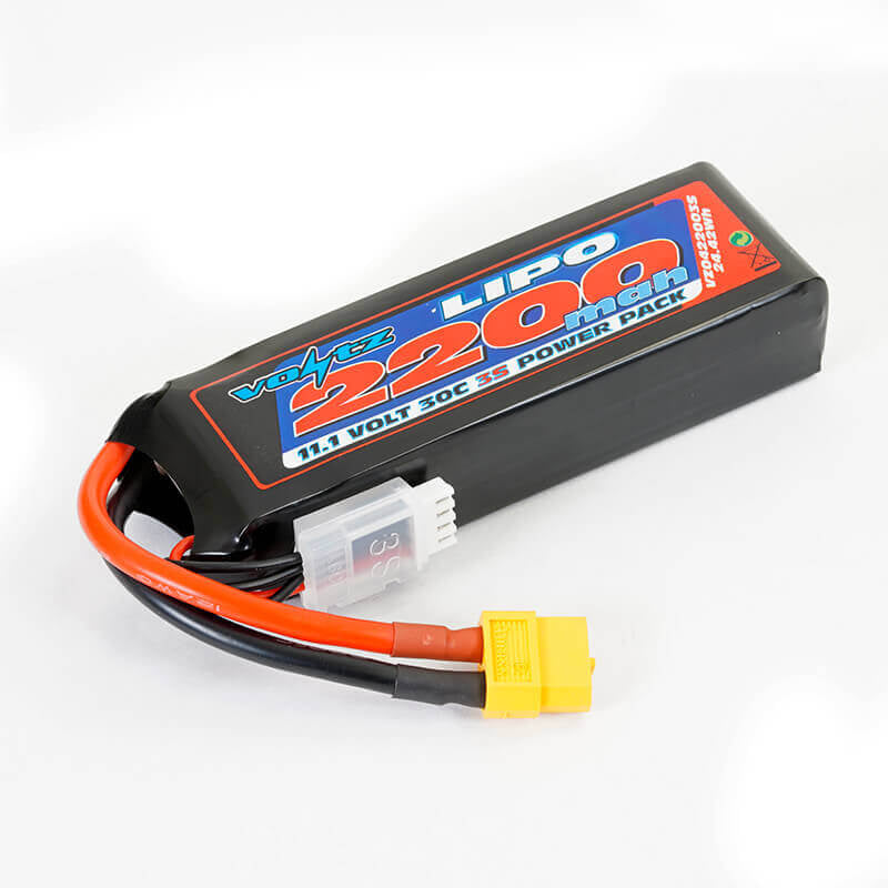 Voltz 2200mah 3s 11.1v 30c XT60