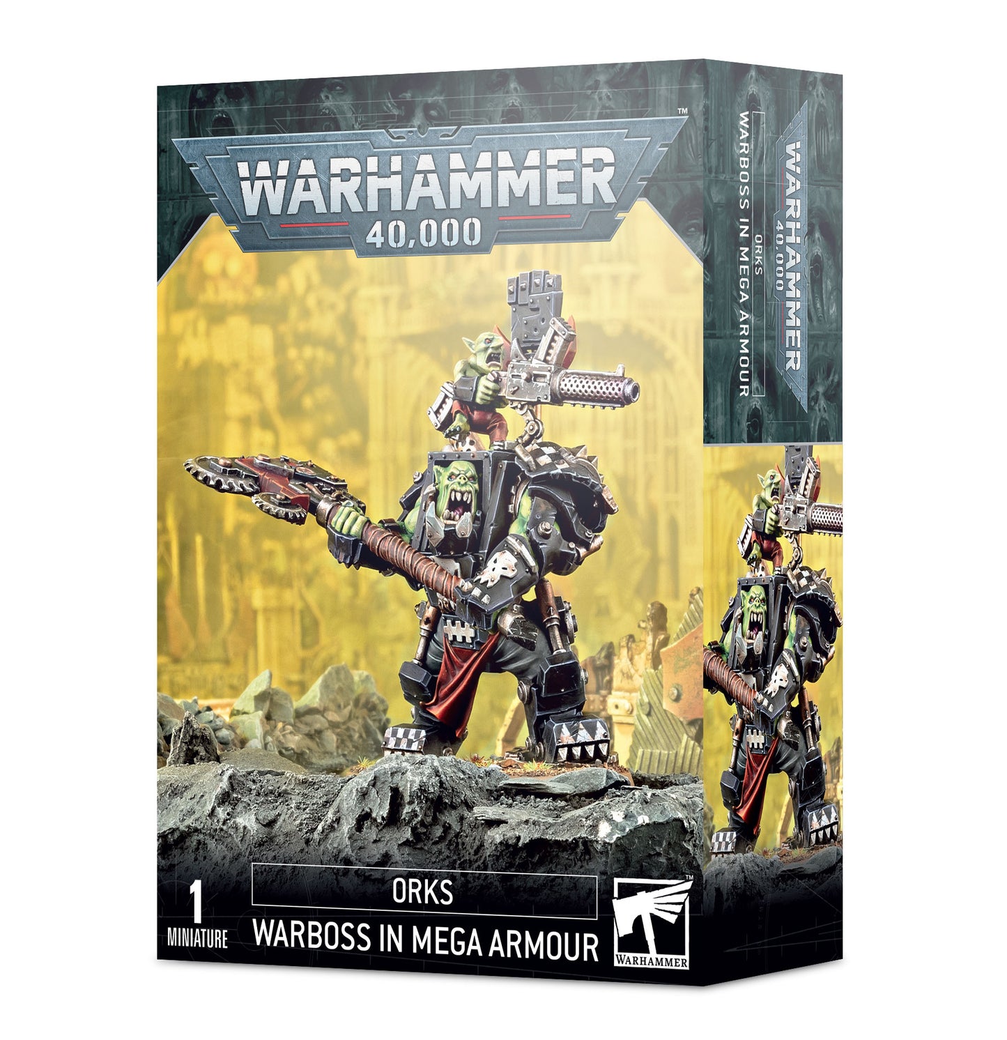 Orks Warboss In Mega Armour 50-56