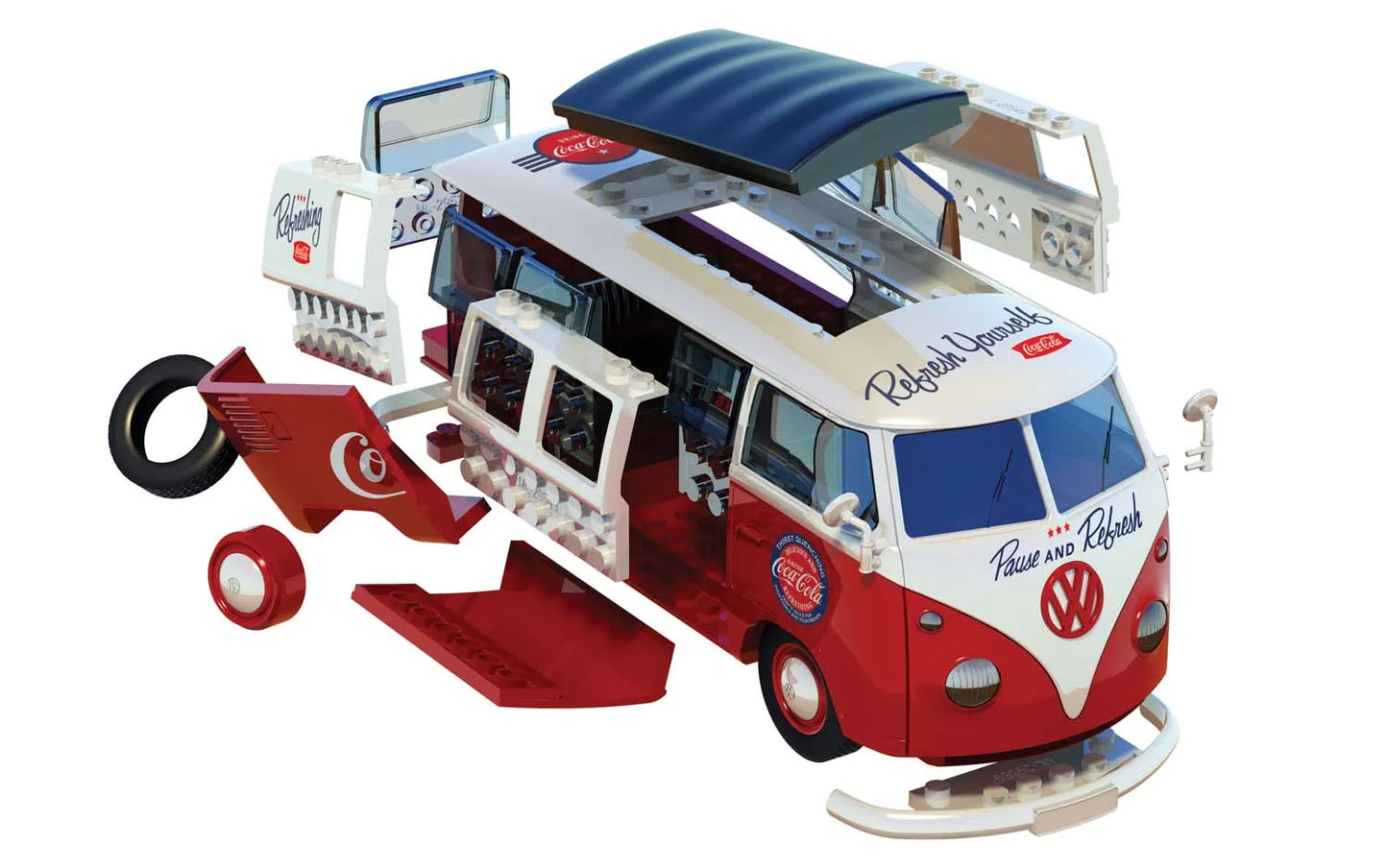 Airfix Quickbuild Coca-cola VW Camper