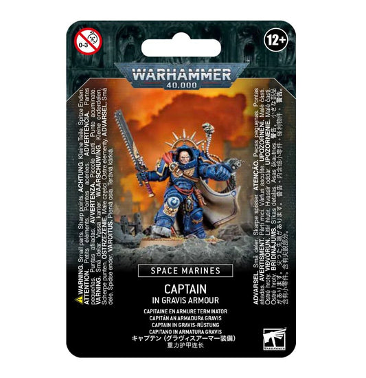 Space Marines Captain in Gravis 48-70