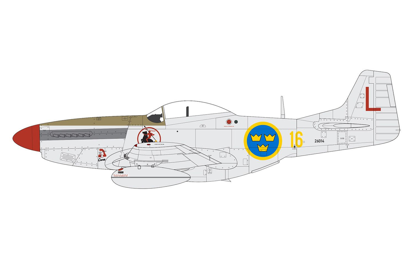 Airfix North American F51D Mustang 1:48