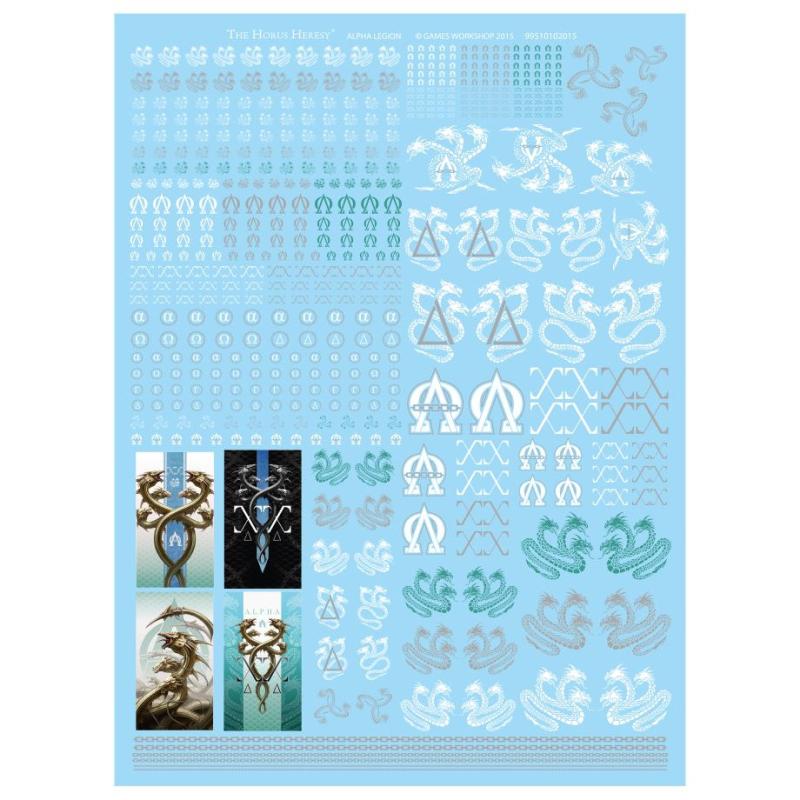 Alpha Legion Transfer Sheet -EXC