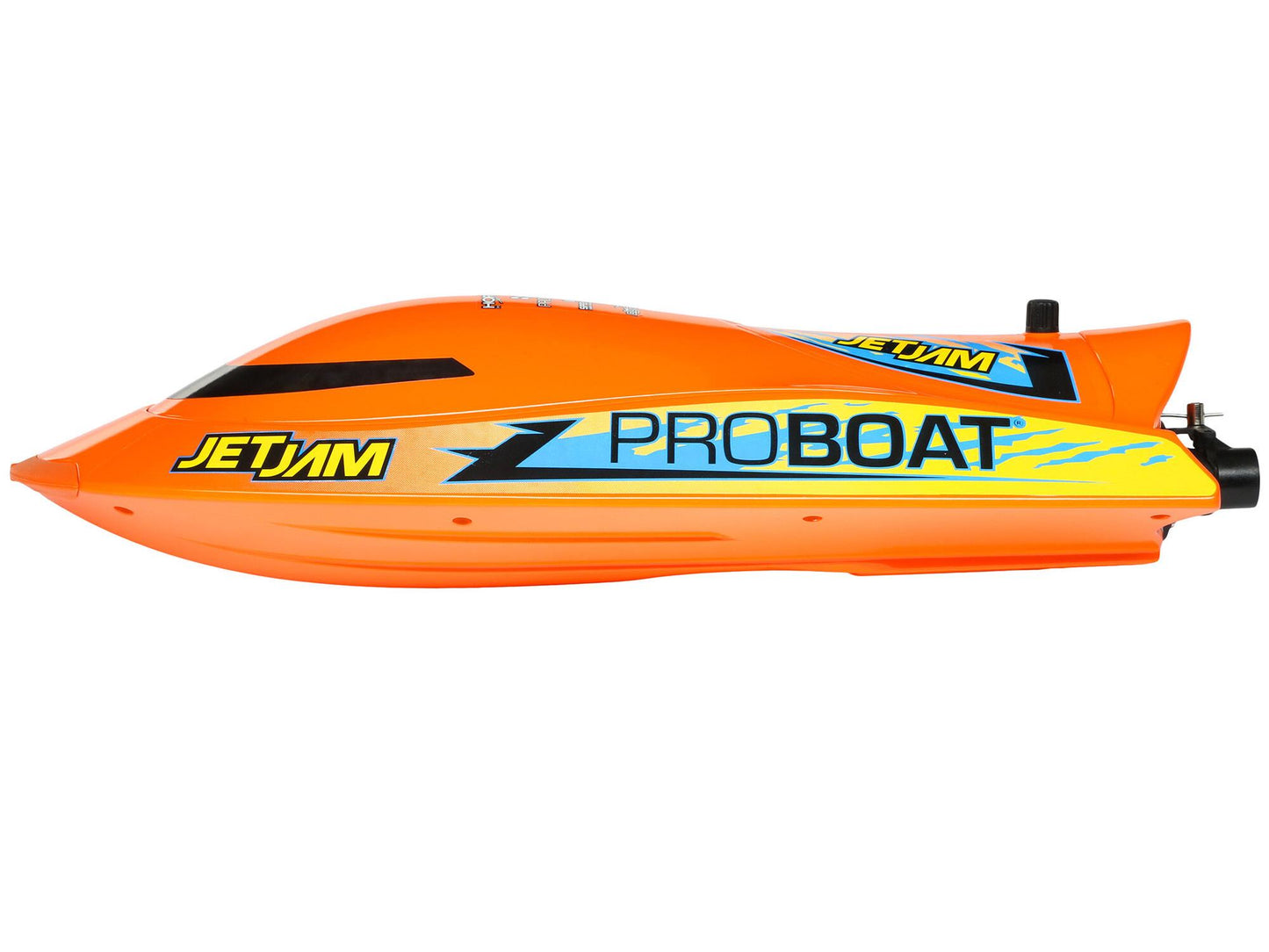 Jet Jam V2 12" Self-Righting Pool Racer Brushed RTR, Orange