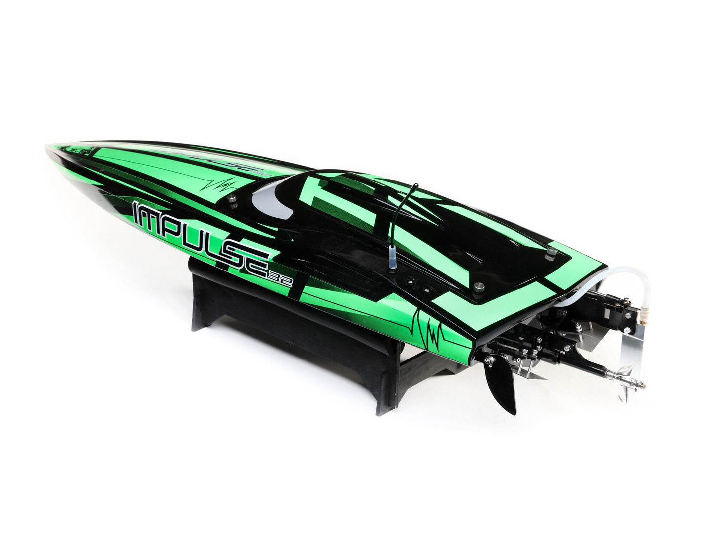 Impulse 32 Brushless Deep-V RTR w/Smart, Black/Green