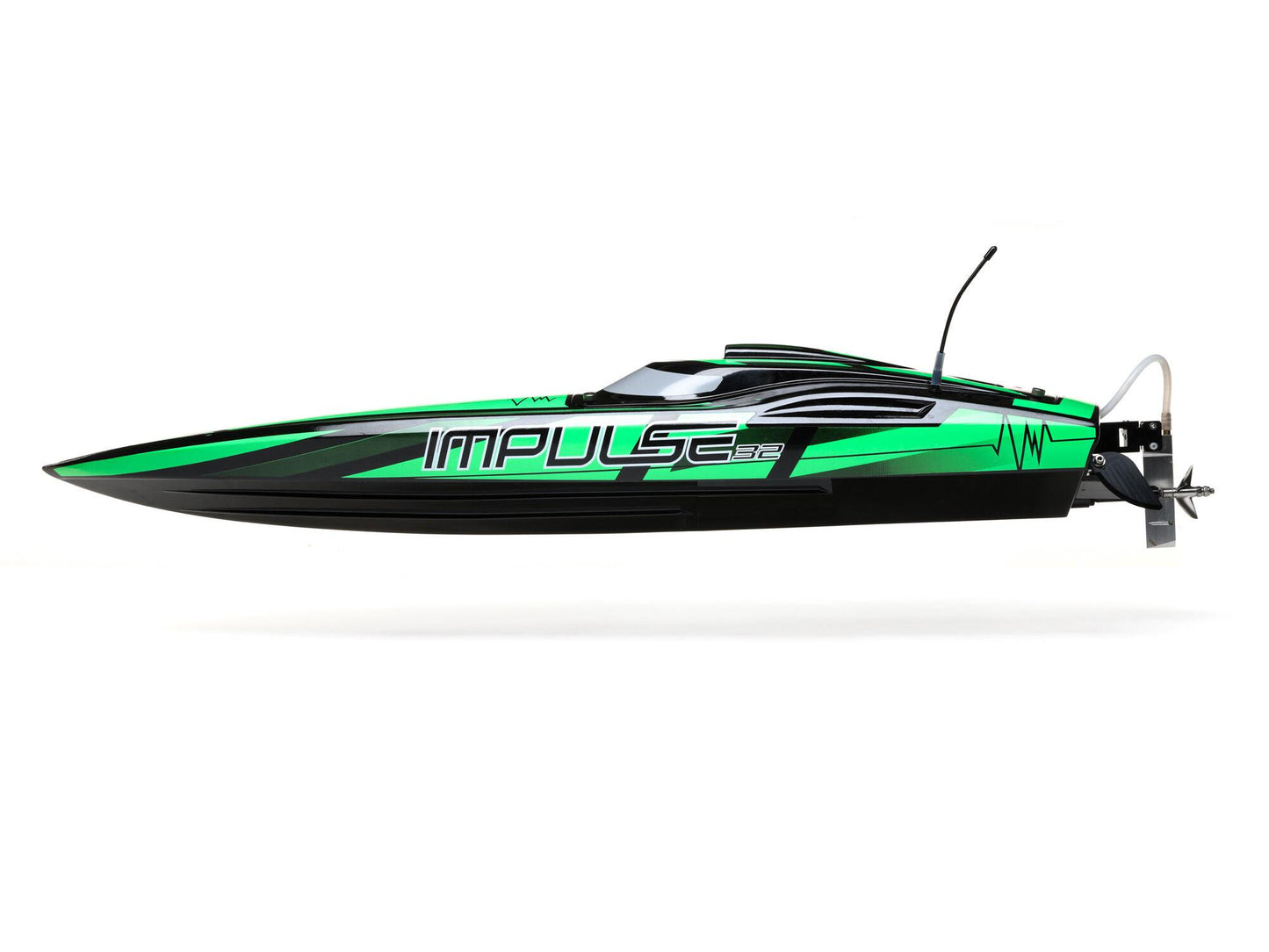 Impulse 32 Brushless Deep-V RTR w/Smart, Black/Green