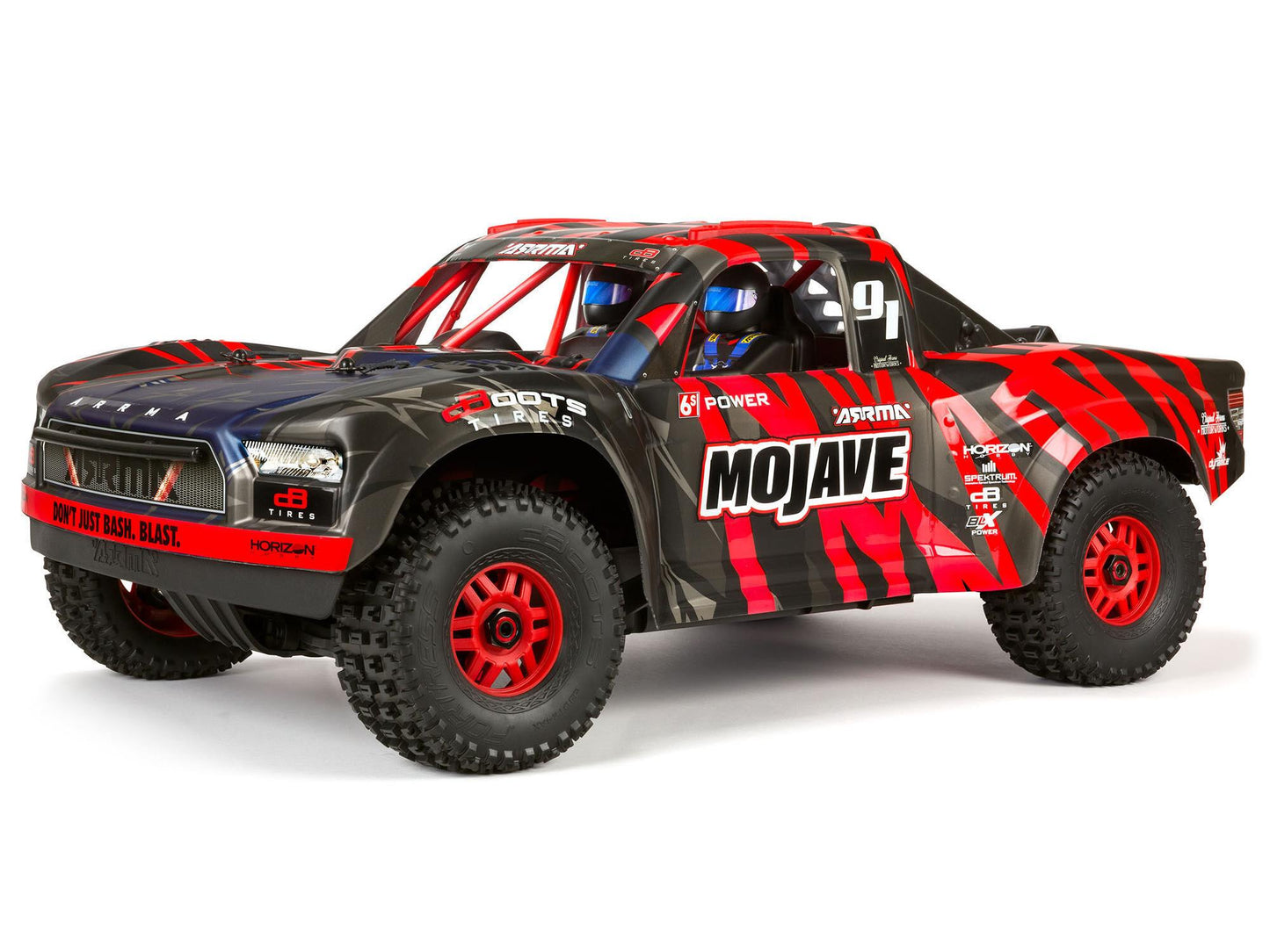 Mojave 6S BLX 1/7 Desert Truck Red