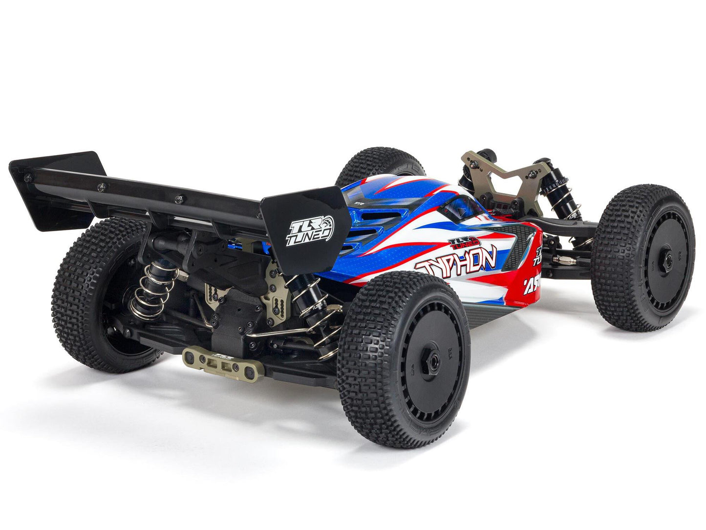 Typhon 6S 1/8 TLR Tuned 4WD BLX Buggy RTR, Red/Blue