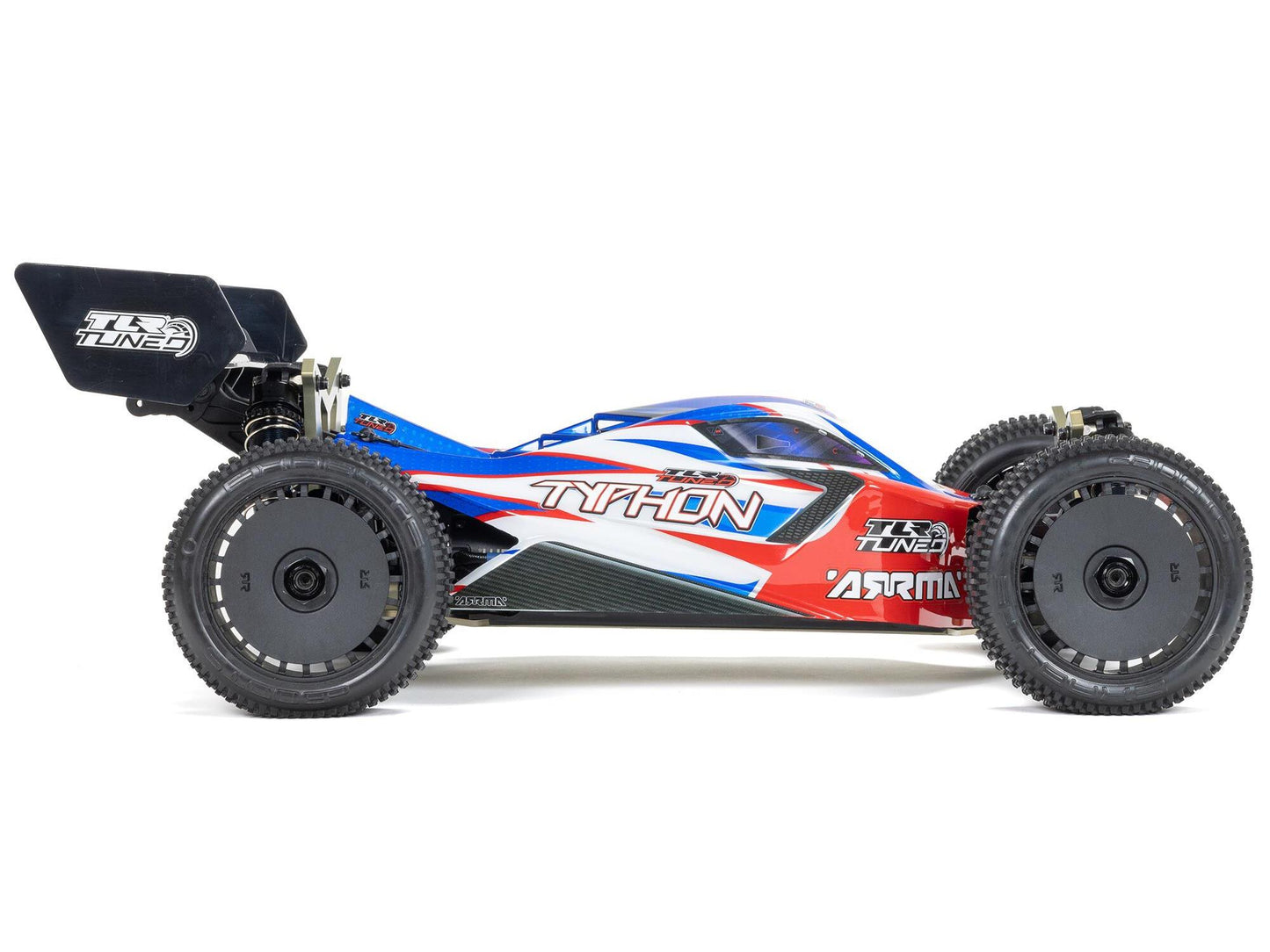 Typhon 6S 1/8 TLR Tuned 4WD BLX Buggy RTR, Red/Blue