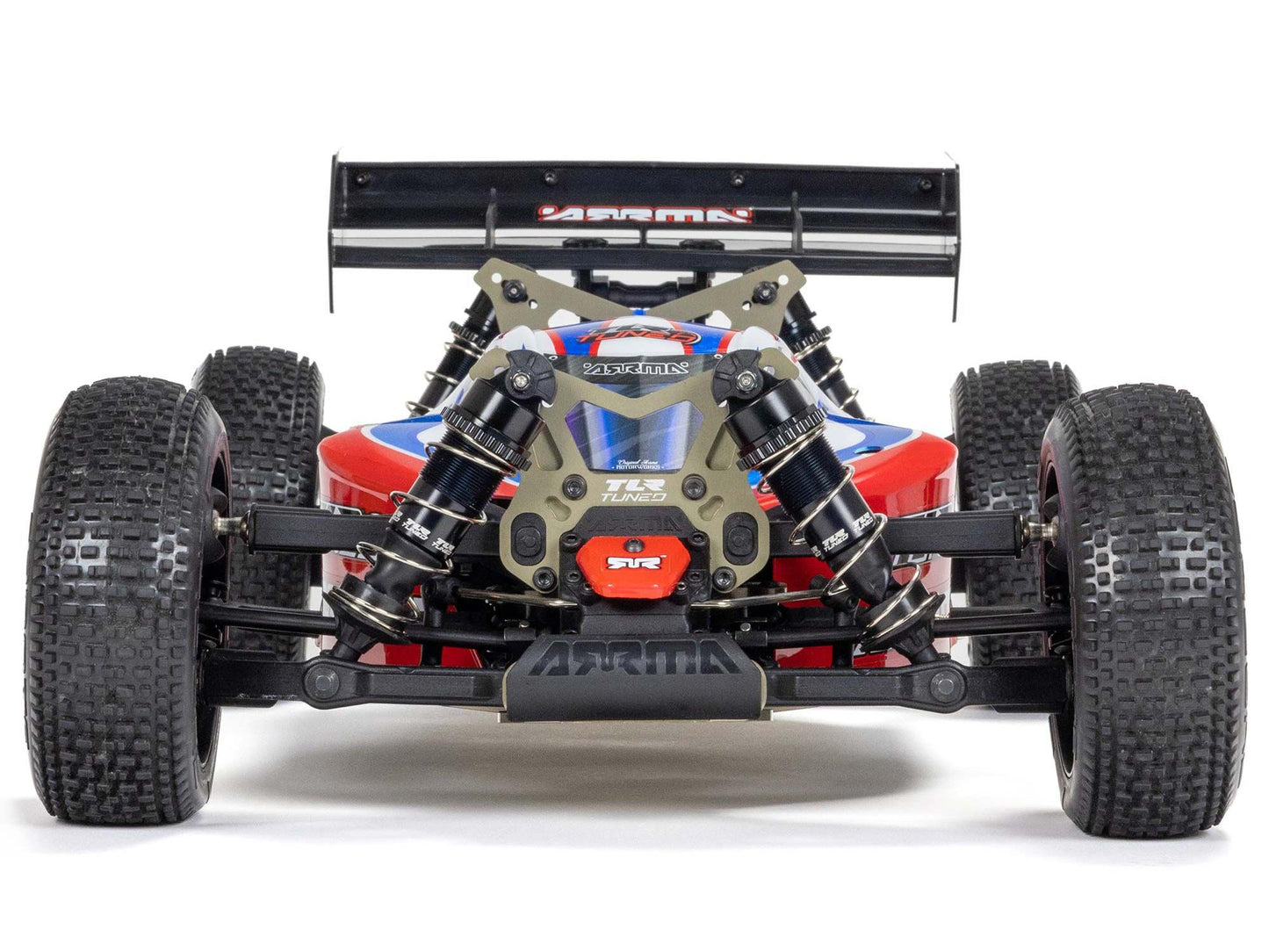 Typhon 6S 1/8 TLR Tuned 4WD BLX Buggy RTR, Red/Blue