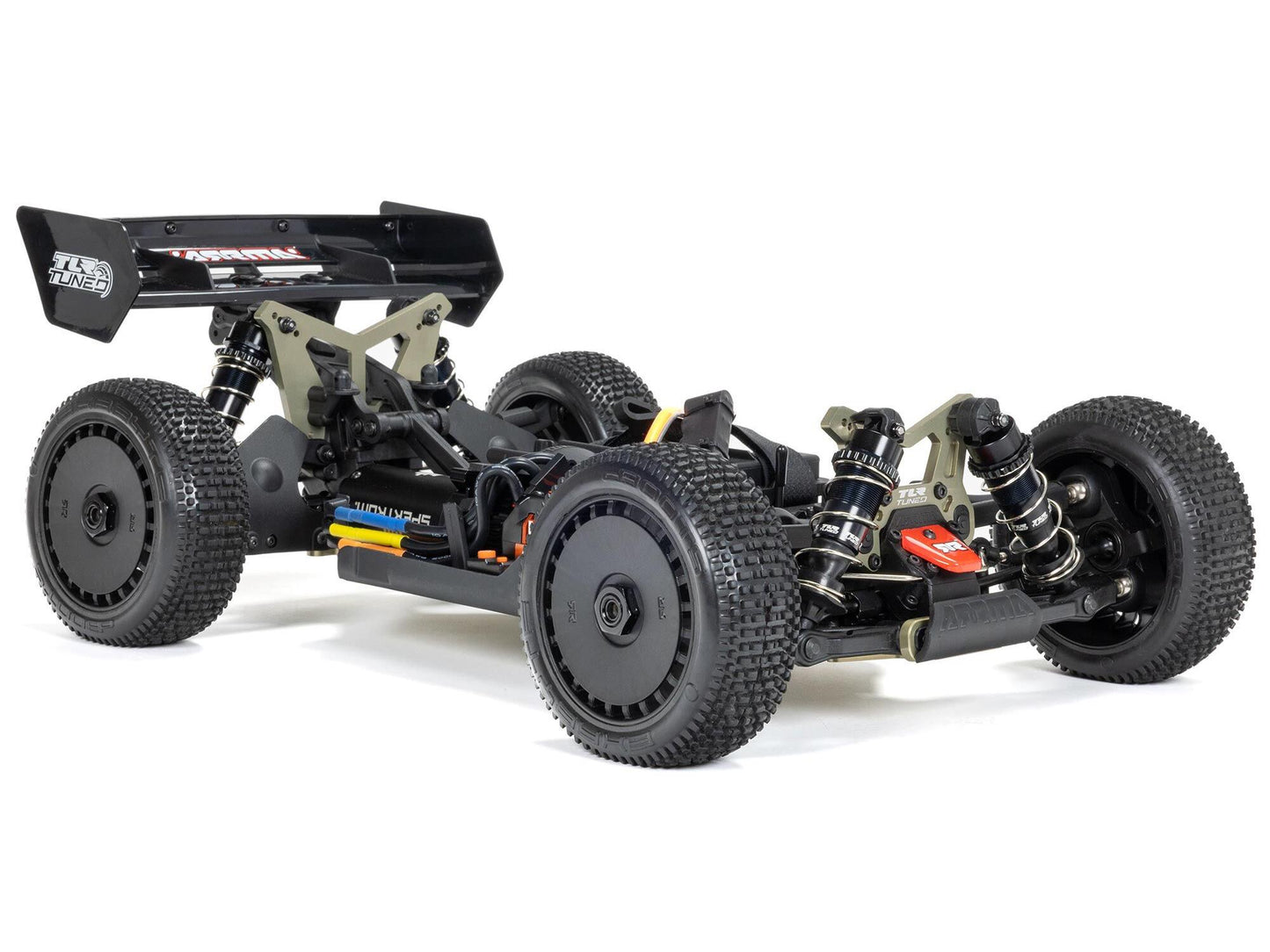 Typhon 6S 1/8 TLR Tuned 4WD BLX Buggy RTR, Red/Blue