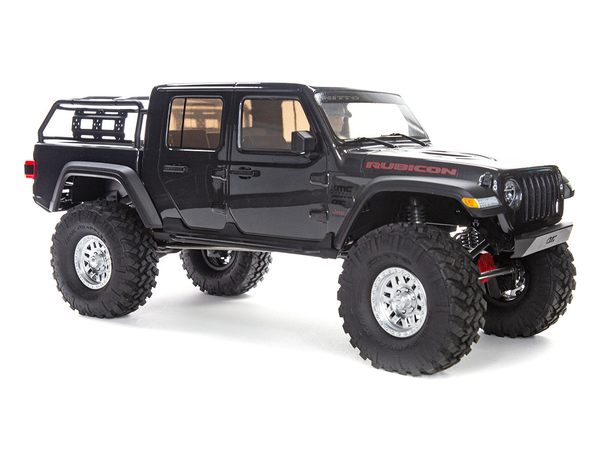 SCX10 III Jeep JT Gladiator 4WD RTR With Portals Grey