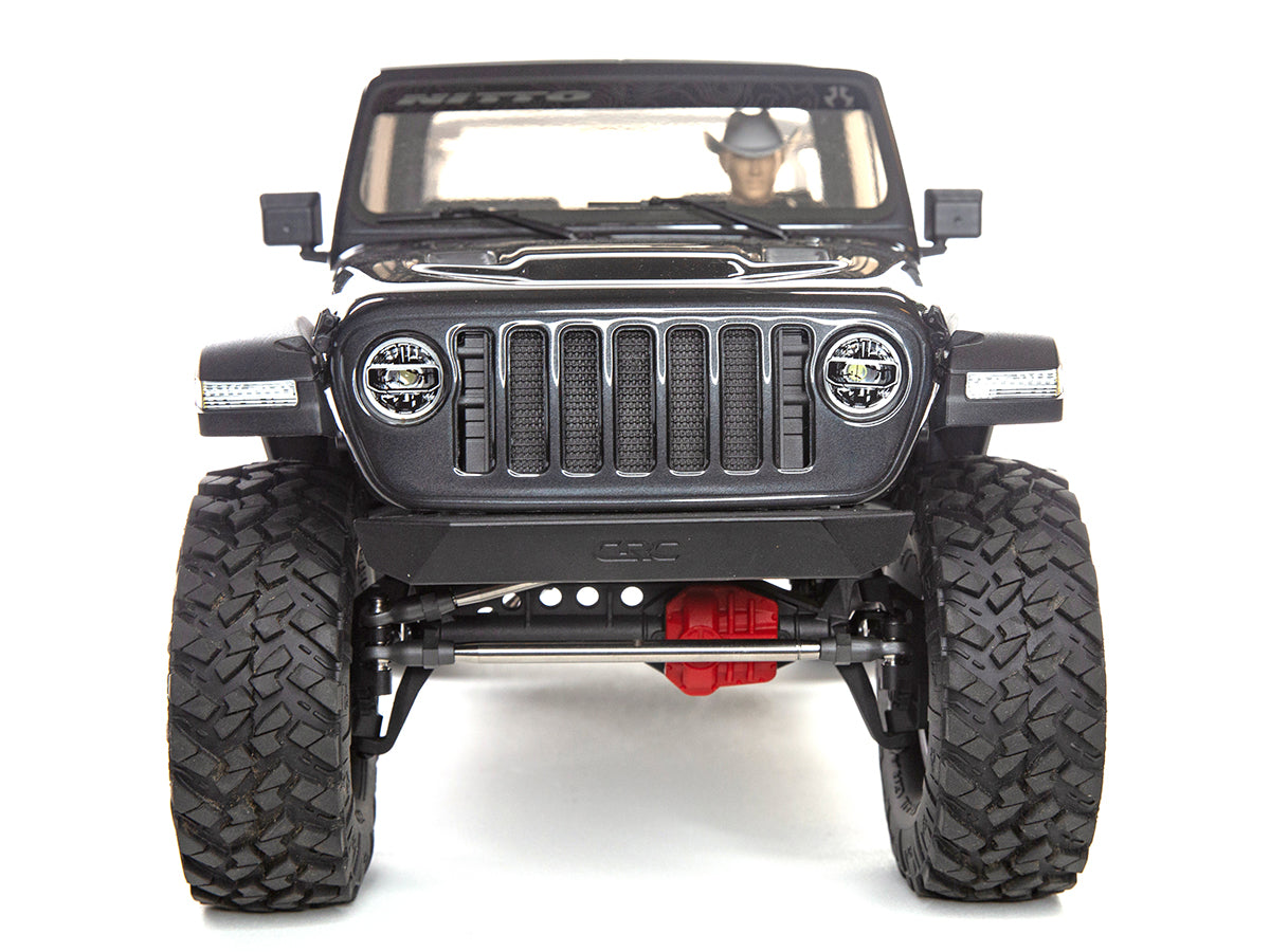 SCX10 III Jeep JT Gladiator 4WD RTR With Portals Grey