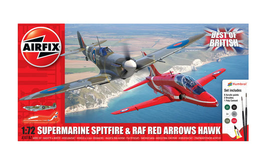 Best of British Spitfire and Hawk Gift set - 1:72