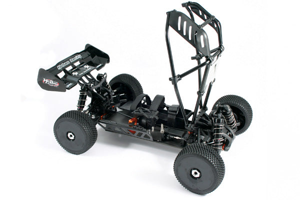 Hobao Hyper Cage Buggy Electric Buggy Roller Chassis - Black