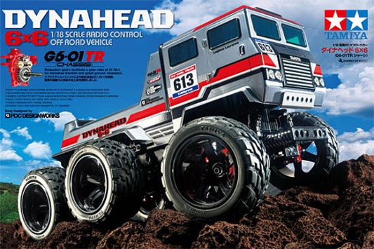 Tamiya 1/10 DynaHead 6X6 (G6-01TR) Kit