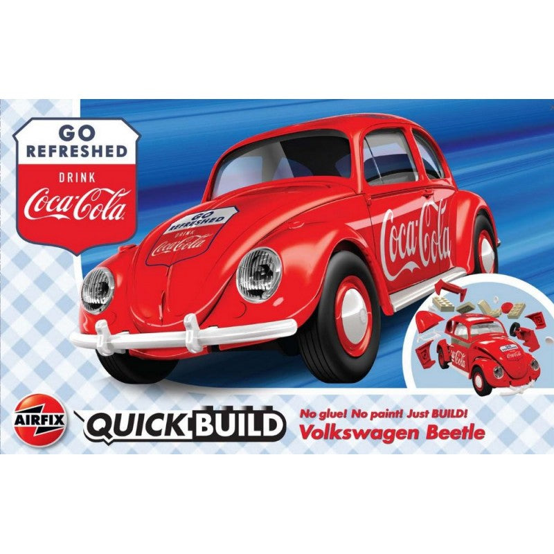 Airfix Quick Build Coca Cola VW Beetle