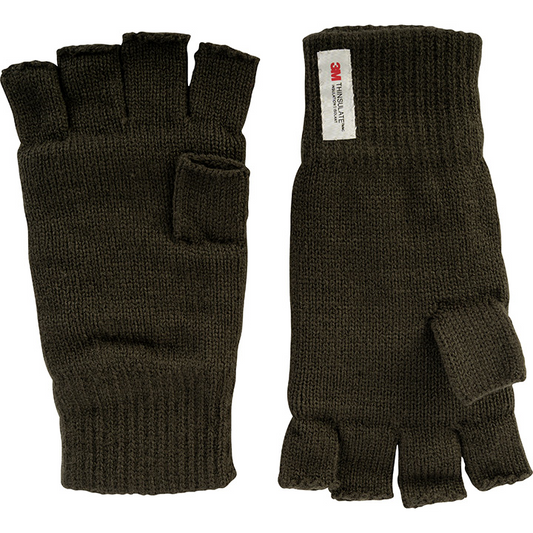 Jack Pyke Thin Fingerless Mitts OG