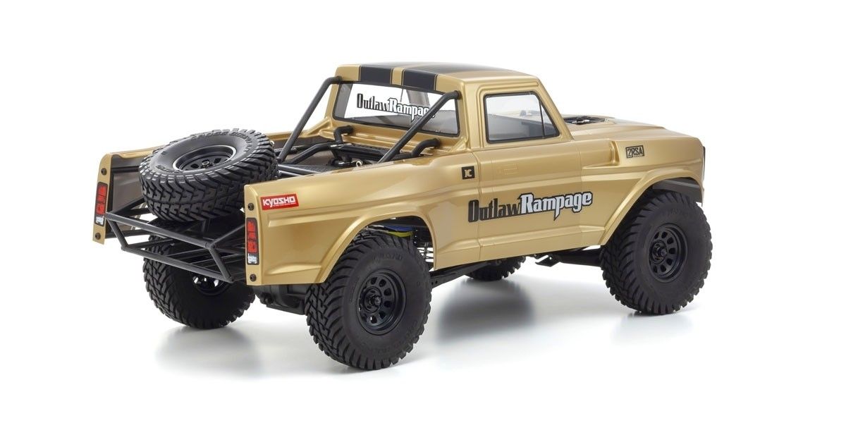 Outlaw Rampage Pro 1:10 RC EP Readyset - T2 Gold