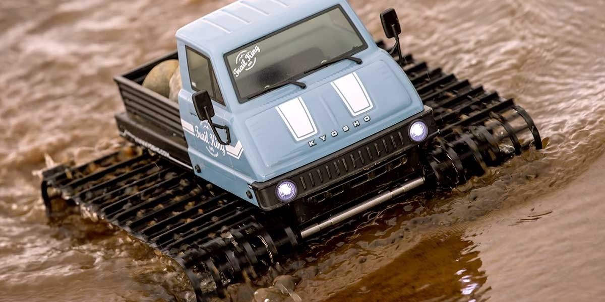 Trail King 1:12 Readyset EP Belt Vehicle (KT431S) - T2 Blue