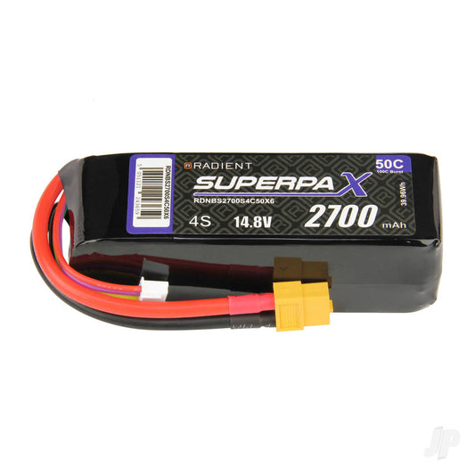 Lipo 4s 2700mah 14.8v 50c XT60