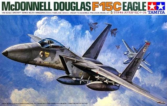 Tamiya McDonnell Douglas F-15C Eagle 1:48 Scale Kit