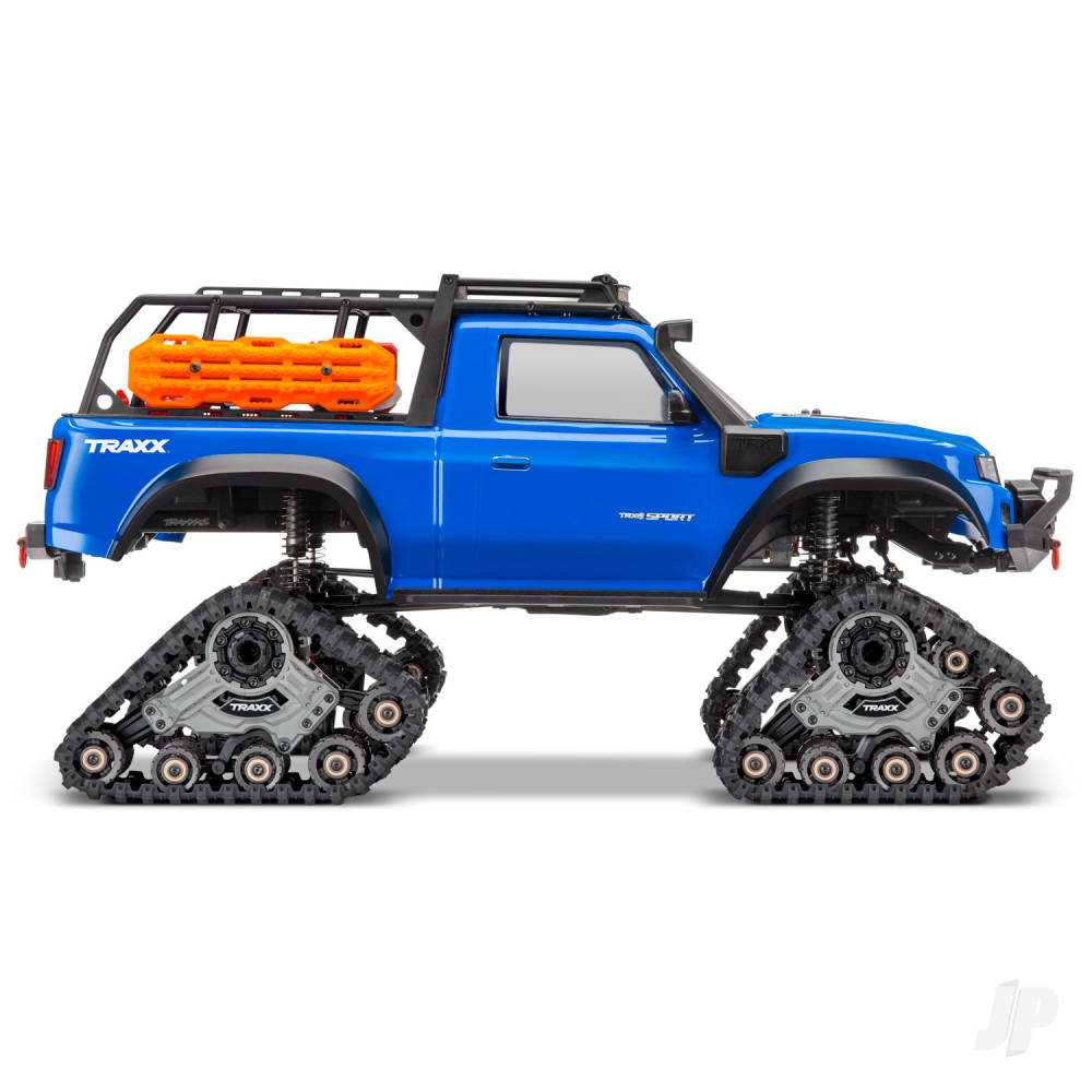 Blue TRX-4 Sport 1:10 4X4 Electric All-Terrain Traxx Crawler