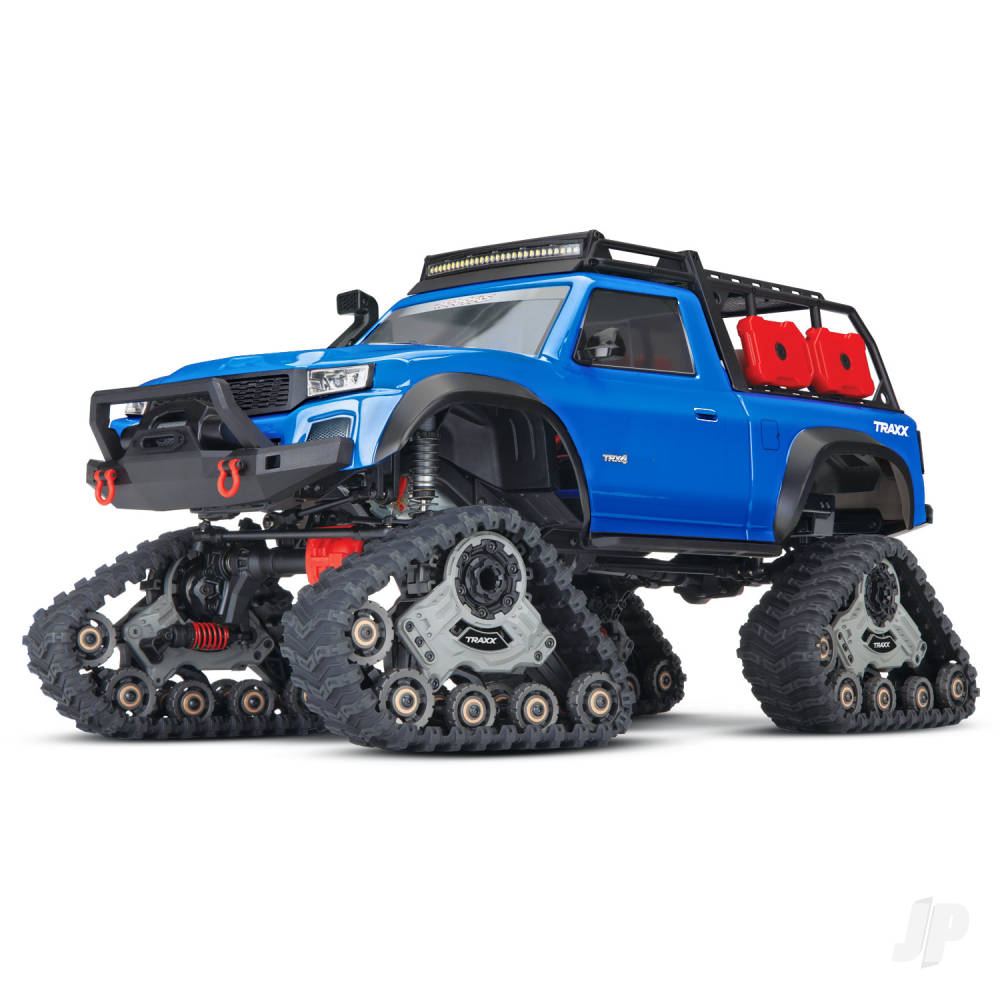 Blue TRX-4 Sport 1:10 4X4 Electric All-Terrain Traxx Crawler